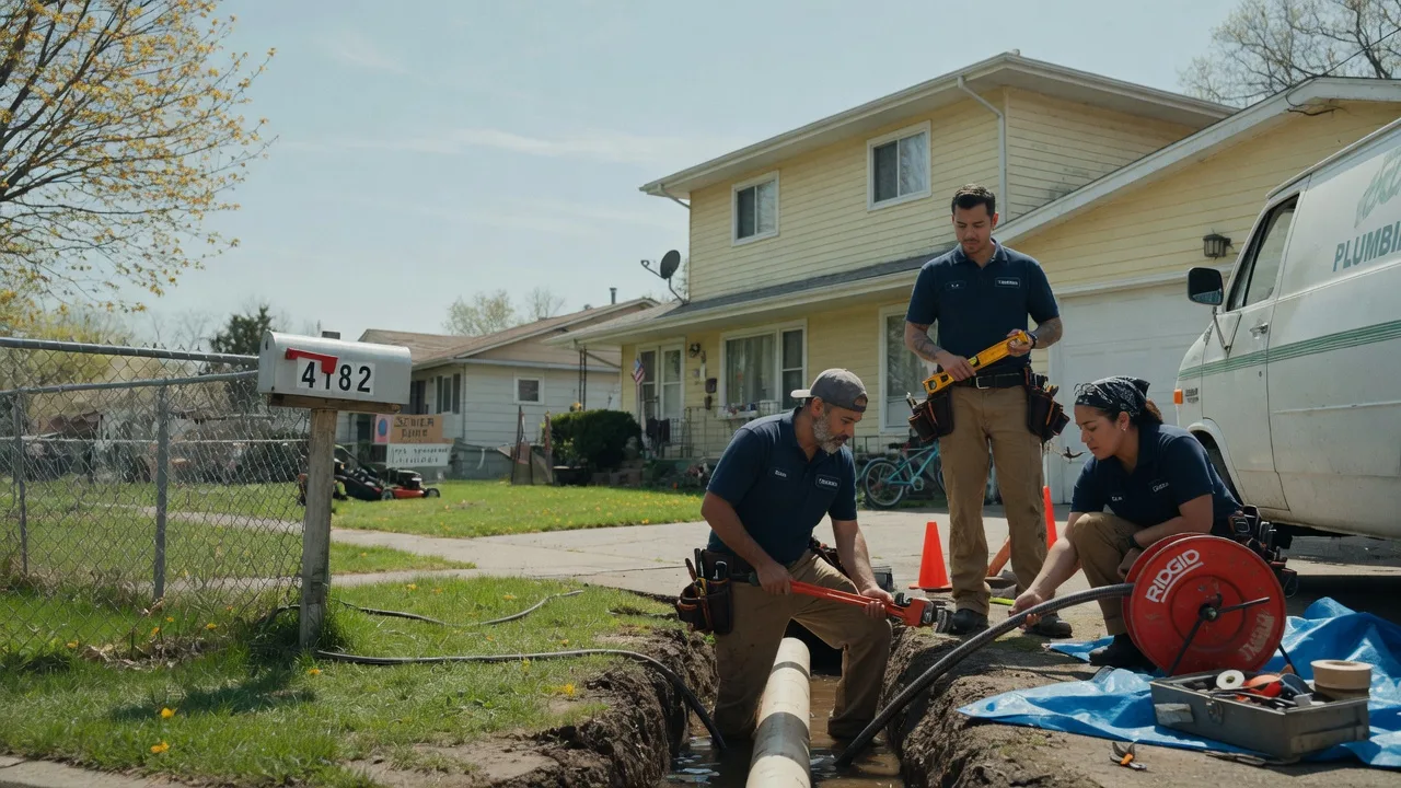 Gas Line Repair in Compton, IL near me